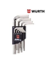 Chiavi a Brugola Esagonali Set 9pz 1,5-10mm - WÜRTH 071531 100
