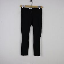 Pantalone Don Dup Donna Taglia S Cotone Nero Woman Trousers Denim Casual  Comodo