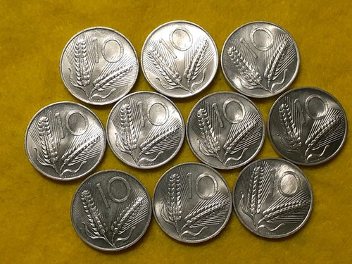 Italia lotto esemplari 10 - italia,