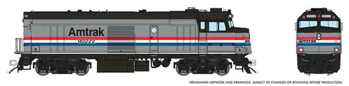 Rapido 81016 amtrak npcu - 81016,