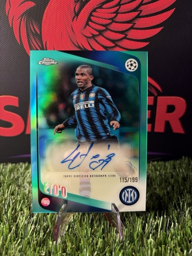 Auto samuel eto - eto'o, topps
