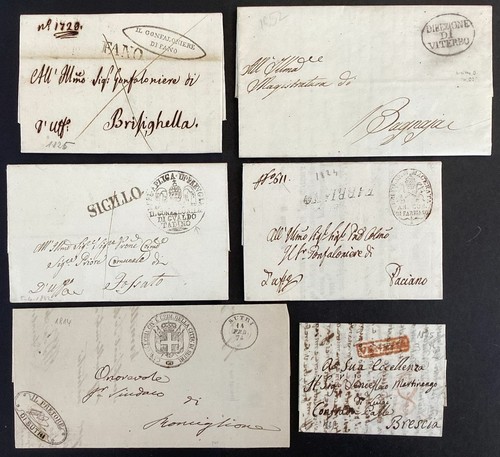Italia prefilatelia 1800 - italia,