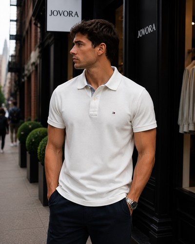 Polo tommy hilfiger uomo - tommy,