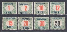 1918 S.H.S. - Stato serbo croato sloveno, marcatore fiscale n. 1/8 - MNH**