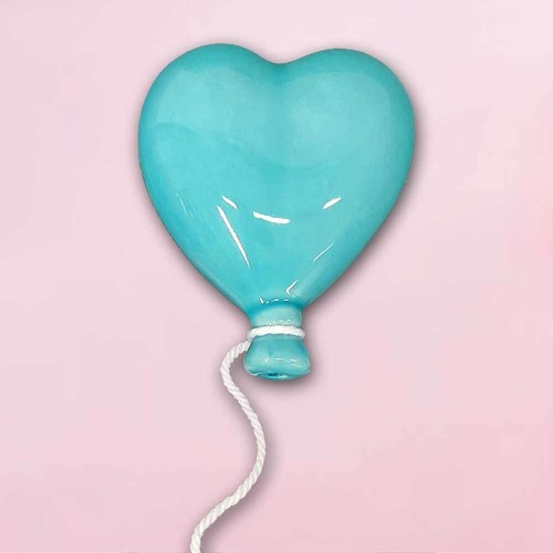 Palloncino cuore appendere - cuore, da