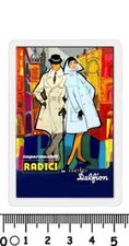 calamita pubblicitaria moda impermeabili radici sele delfion Angelo Maria Landi