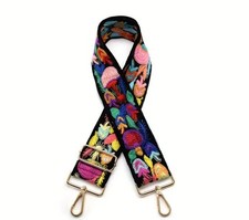 Tracolla borsa multicolore con lunghezza regolabile