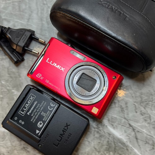 Panasonic lumix dmc fs35 red - panasonic,