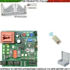 CENTRALE CANCELLO AUTOMATICO