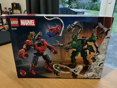 Lego marvel mech - mech, battle
