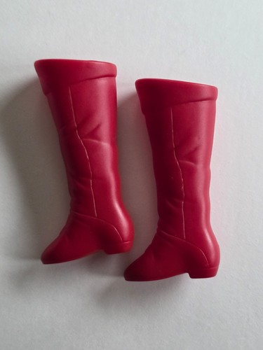 Stivali rosso plastica - rosso,