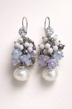 Orecchini pendenti a grappolo