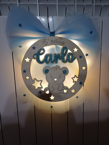 Fiocco nascita bimbo bimba - fiocco,