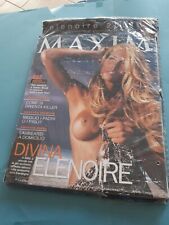 calendario maxim + rivista ,  elenoire casalegno 2001 sigillato !!!