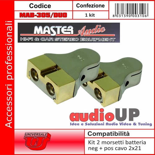 Kit morsetti batteria - kit, 2