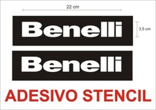 Adesivo stencil Benelli logo