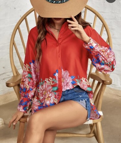 Zara nwot red multi - red/multi, floral