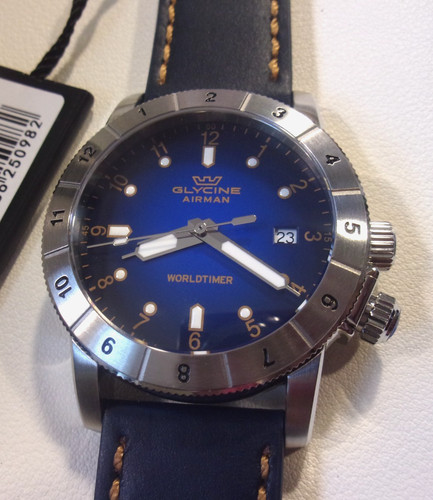 Glycine airman world timer - airman,