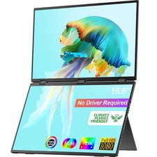 Doppio Monitor Portatile 15,6