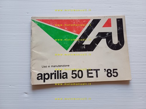 Aprilia 1985 manuale - aprilia,