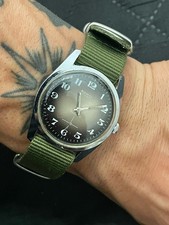 Orologio Tattico Militare rowil vintange 17 rubini meccanico Military Esercito