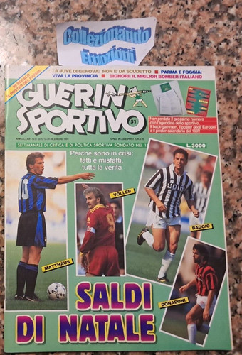 Guerin sportivo 1991 calcio - sportivo, 1991-calcio