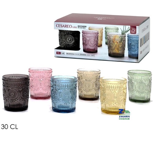 Set bicchieri cesareo - 6, 30