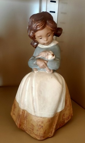 Lladro 2094 girl with - lladro,