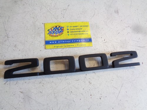 Scritta posteriore bmw 2002 - 2002,