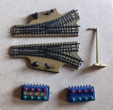 Lotto Accessori Modellini Treno Marklin Vintage NON FUNZIONANTI per ricambi