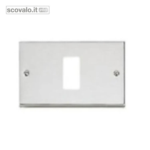 Placca alluminio foro - placca, 1