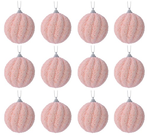 Palline natale 8 cm - di,