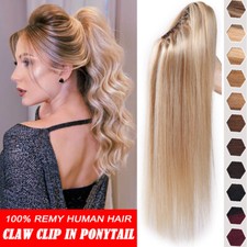 100 capelli umani coda di - 100%,