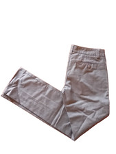 SISLEY Pantaloni da donna verde militare Cotone Pants Slim vita bassa tg 40