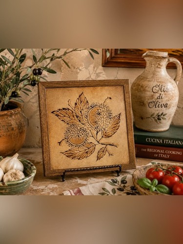 Piastrella ceramica vintage