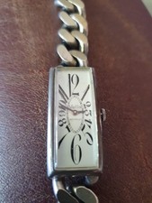 Orologio da Polso/Bracciale IN ARGENTO 800 ANNI 70 Vetta..