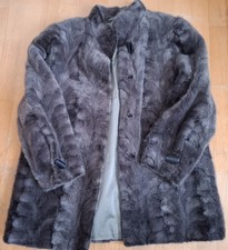 Elegante cappotto visone