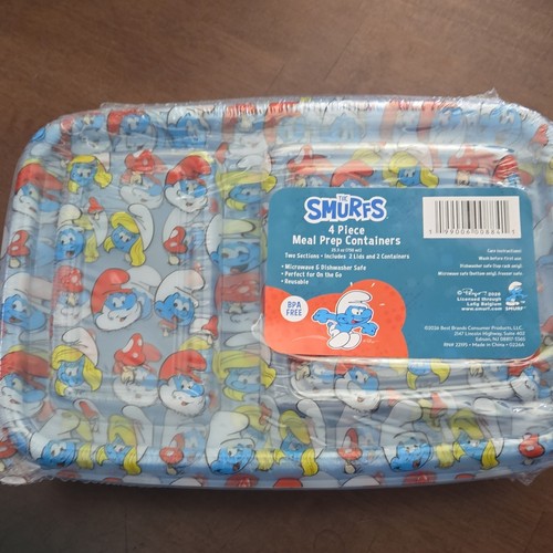 The smurfs set contenitori - smurfs,