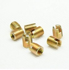 INSERTI FILETTATI AUTOFILETTANTI - OTTONE - FILETTO INTERNO M4/M5/M6