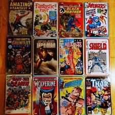 Marvel Legends Placca Metallica e Fumetto Lotto Completo 1-24 - Panini
