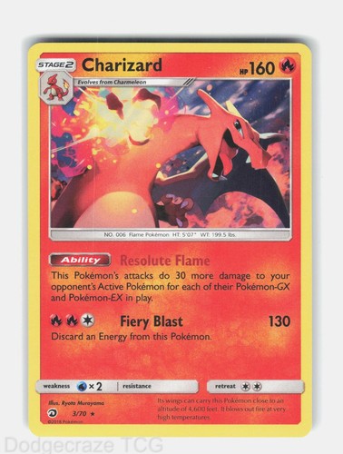 Charizard holo rare - 3/70,