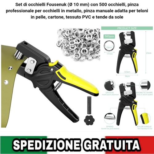 Set occhiellatrice con - set, 500