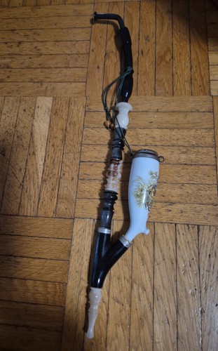Pipa caccia vintage con - vintage,