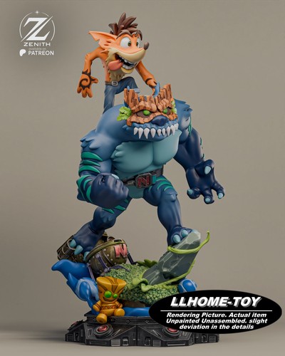 Modellino crash bandicoot - modellino,
