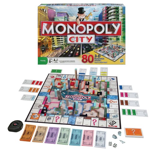 Monopoly city edition pezzi - pezzi, di