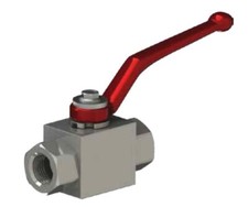 Valvola a sfera idraulica a 2