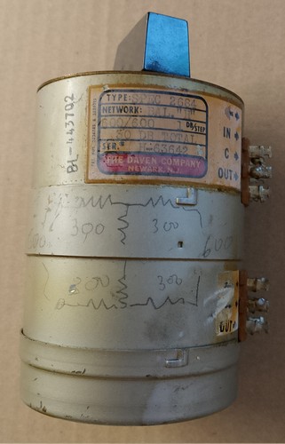 Attenuatore daven spec 2684 - attenuatore,