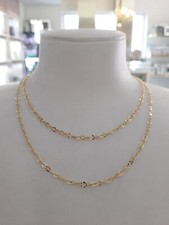 COLLANA Donna ORO GIALLO 18