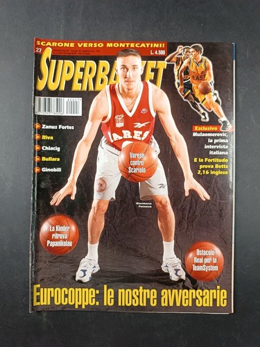 Rivista superbasket eurocoppe - rivista,