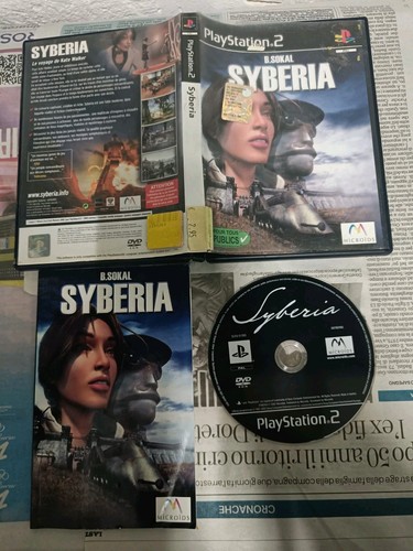 Ps2 syberia playstation - syberia, pal